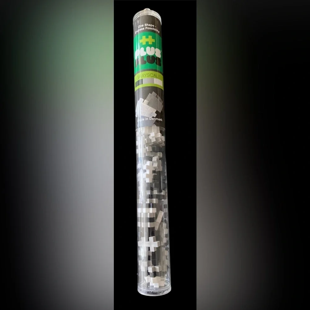 Plus Plus 70 piece tubes Grayscale NEW 1 TUBE